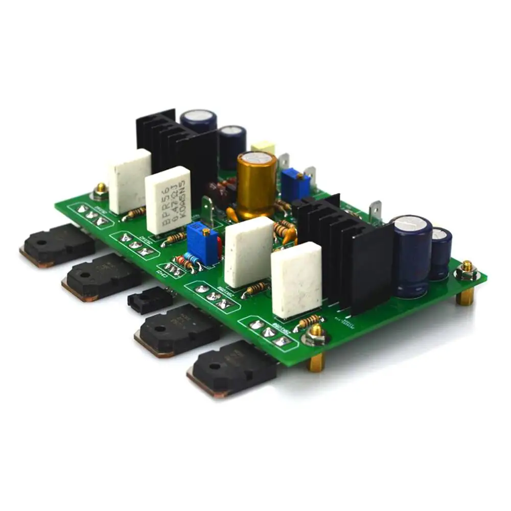 

One Pair 2SK1058-2SJ162 High-biased Class AB After-stage Power Amplifier Board