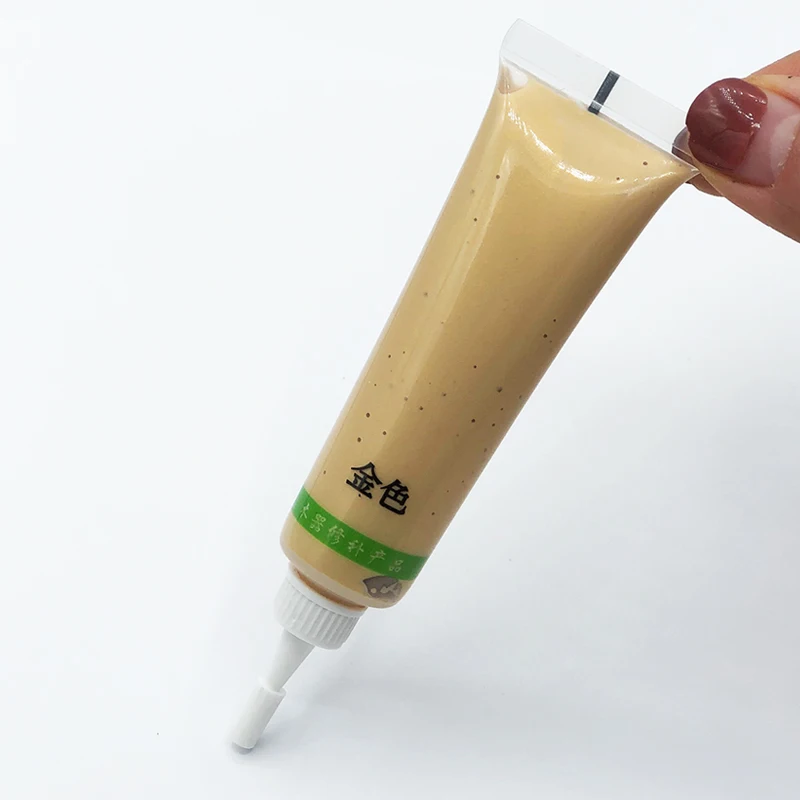 Золотая краска для удаления царапин мебели 18 г ремонта пола полировки деревянной