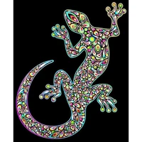 5d diamond painting full square new arrival gecko pictures of rhinestones diamond embroidery animals crystal painting home decor