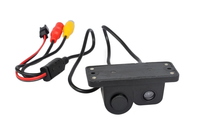 DIYKIT беспроводной 4,3 дюймов складной цветной TFT ЖК-монитор для автомобиля+ водонепроницаемый парковочный радар Датчик Автомобильная камера система парковки Комплект