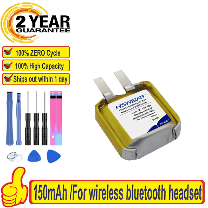 Топ-бренд 100% Новинка 150 мАч специальный аккумулятор для беспроводной