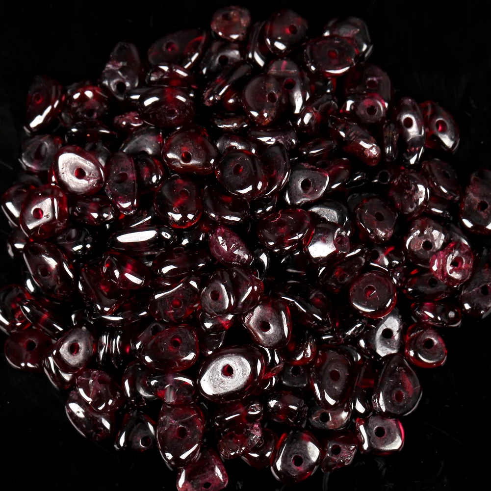 Бусины из граната 16 дюймов естественный неправильной формы для самостоятельного