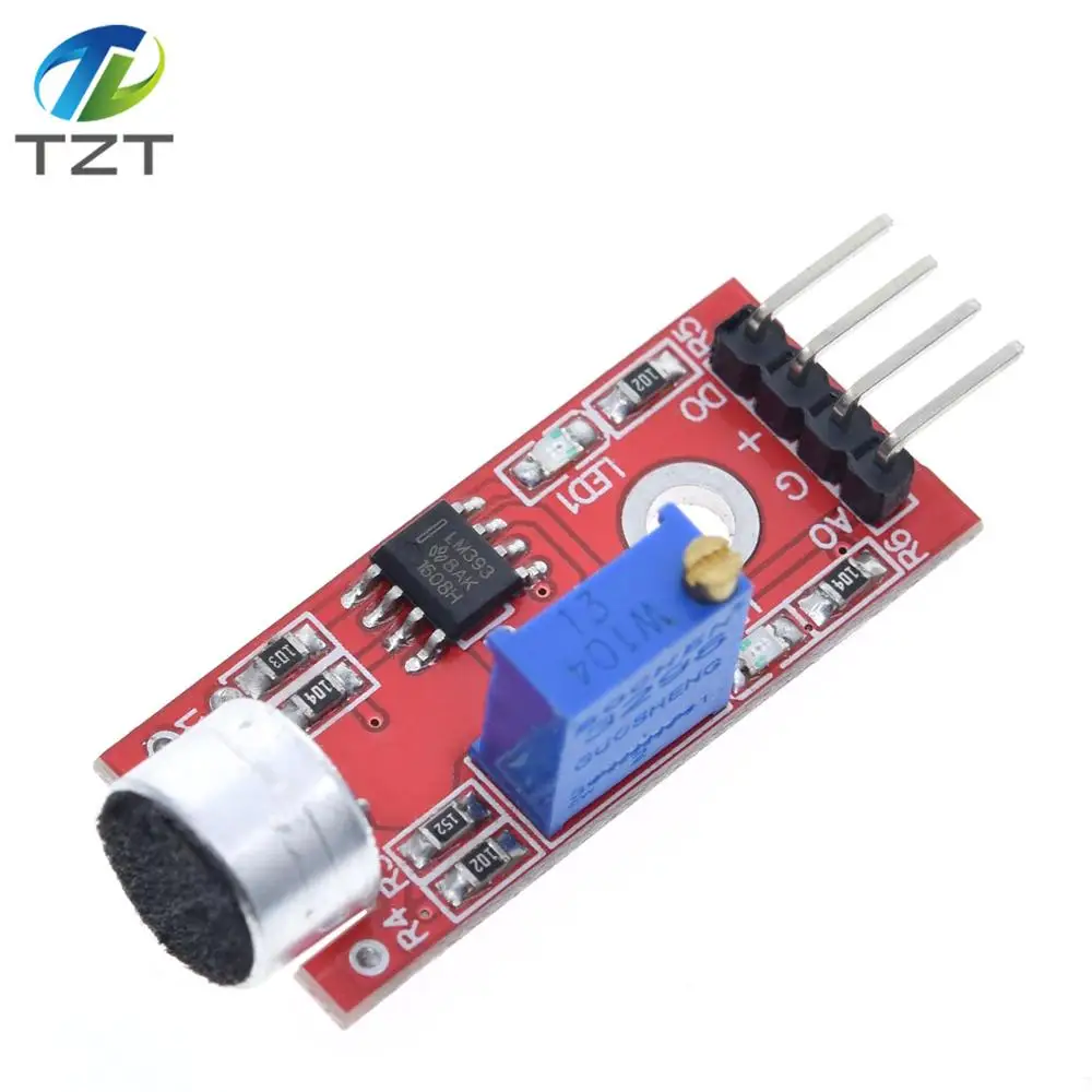 TZT телефон микрофон датчик обнаружения модуль для arduino AVR PIC Высокочувствительный