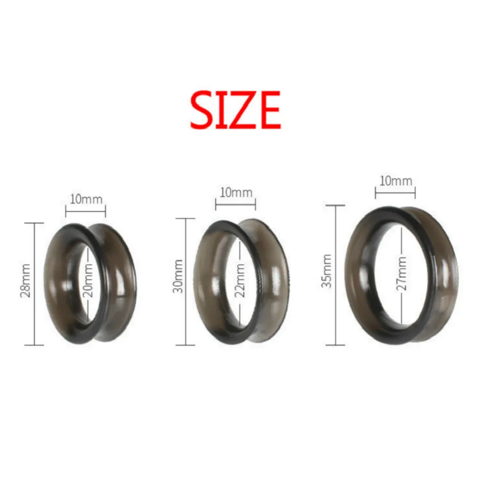 Кольцо для пениса с задержкой кольцо члена 3 шт. растягивающееся интенсивное