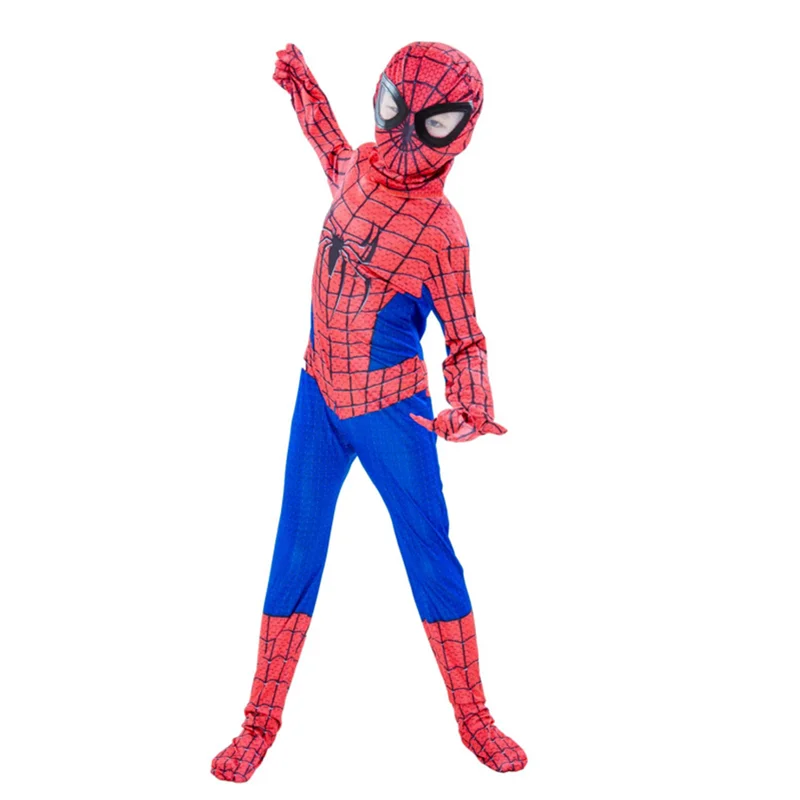 adult and child heroes extraordinary spider man 2 cosplay costume halloween party costume gift for boys and girls free global shipping