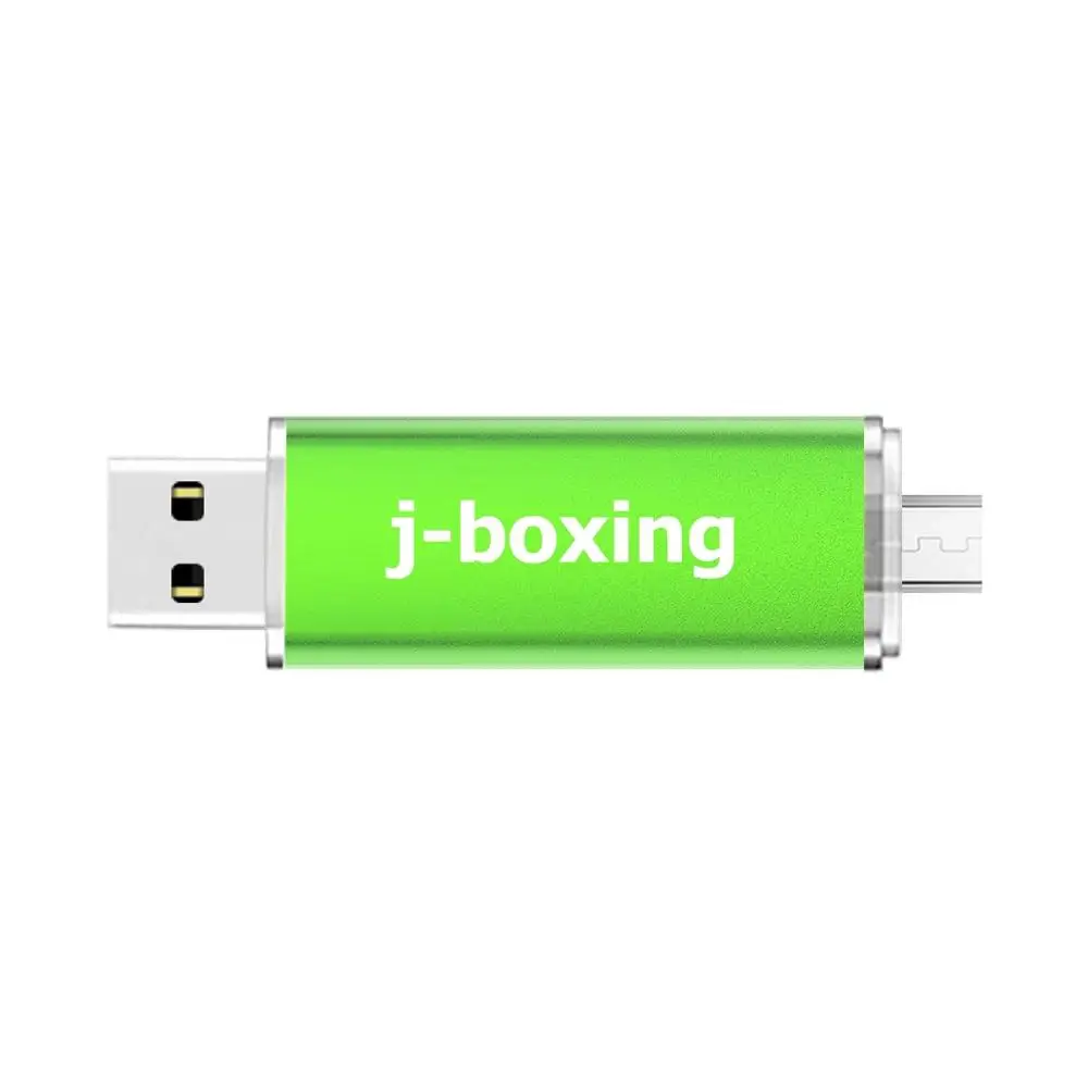 USB флеш накопитель OTG J boxing 5 шт. Micro Dual Port для ПК Samsung Huawei ноутбука 8 ГБ 16 32 64 Гб 128