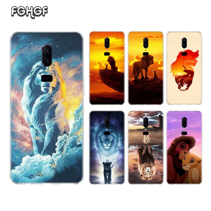 Роскошный мягкий силиконовый чехол для телефона из ТПУ с изображением фильма Лев