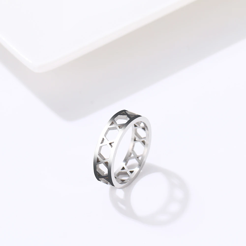 Модные ювелирные изделия DOTIFI женские кольца из нержавеющей стали с крестом X