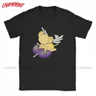 Мужские Card Captor Sakura Kero ролевых игр футболка Cardcaptor Sakura натуральный хлопок топы Crazy с коротким рукавом и круглым вырезом, футболки с принтом в виде букв и цифр
