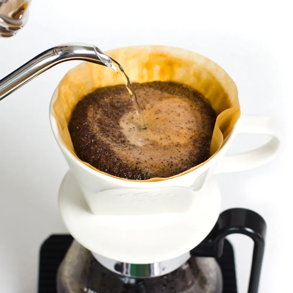 Для выведения токсинов 40 шт V-образный капельного Кофе фильтр Бумага фильтры