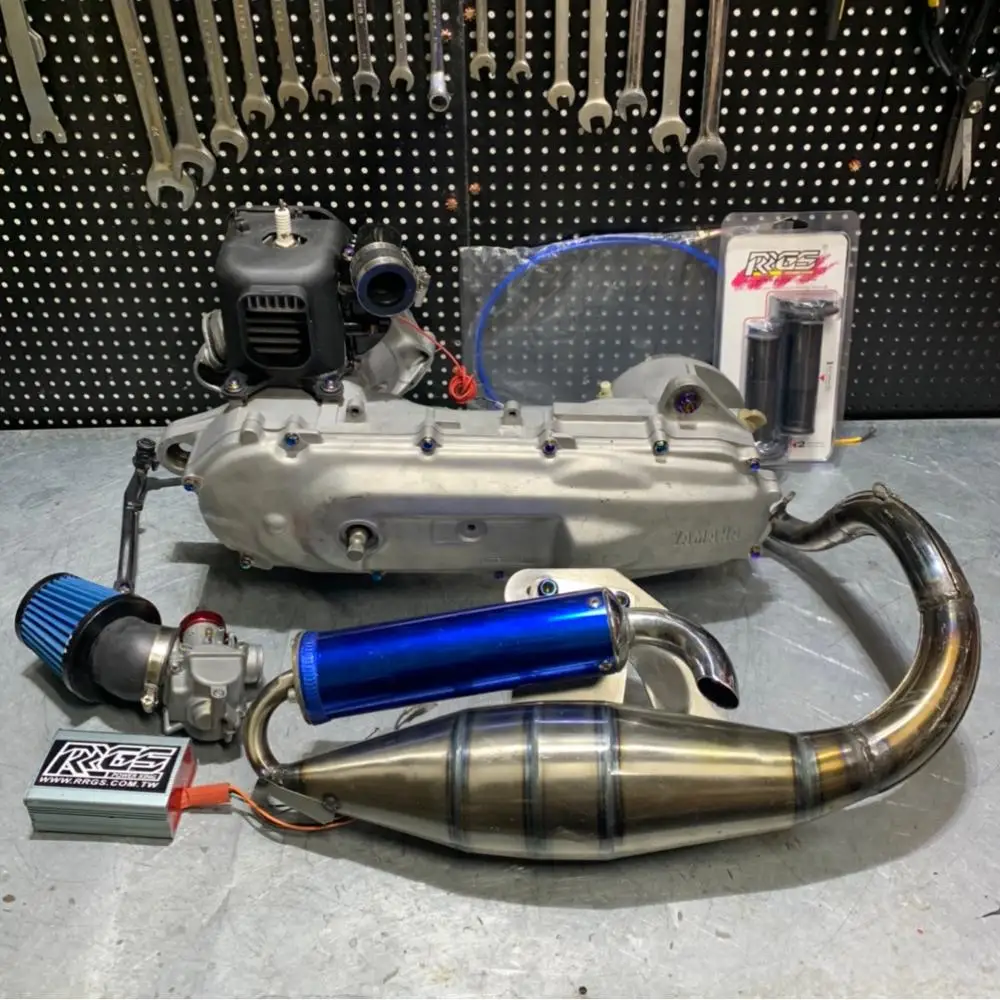 BWS50 2JA Racing Engine 70cc Big Bore Piston 47mm Crankshaft +2mm Long Stroke 41mm Tuning Transmission Bws 50 Full Complete Kit |