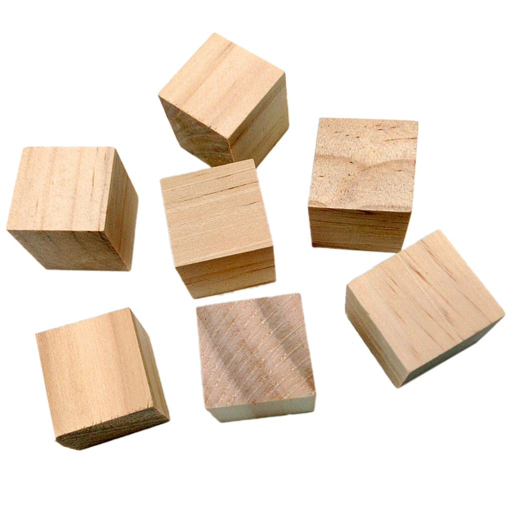 20 шт. деревянные кубики для рукоделия | Дом и сад