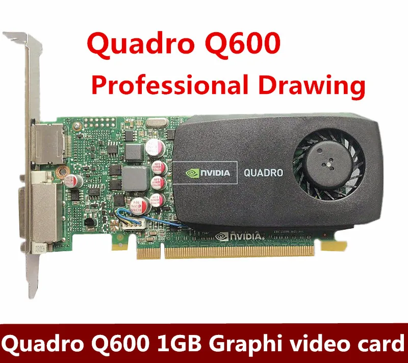 Квадро 600 Q600 PCI E 16X 3D моделирования и визуализации Профессиональный рисунок