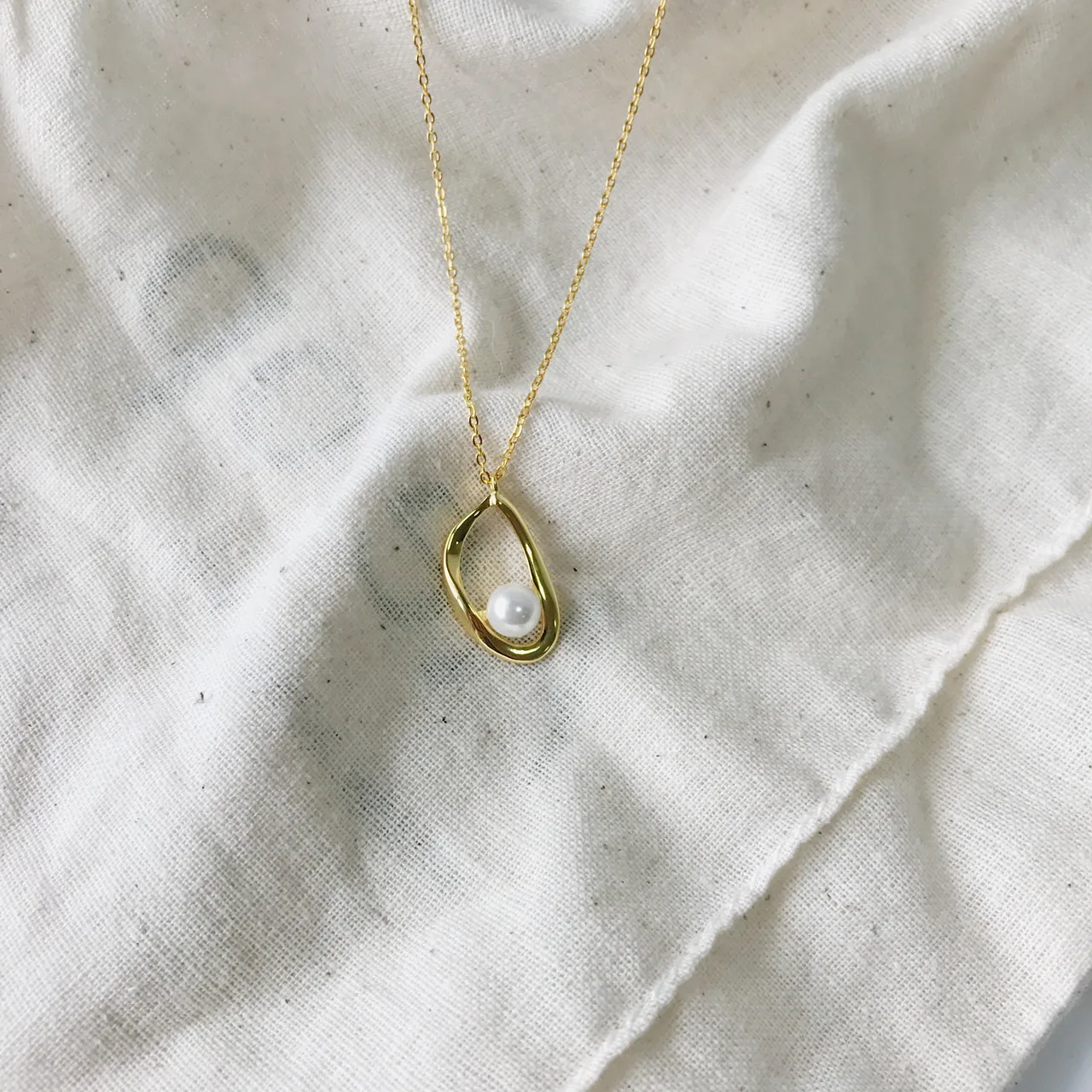 Женское Ожерелье с жемчугом Leouerry из стерлингового серебра 925 пробы