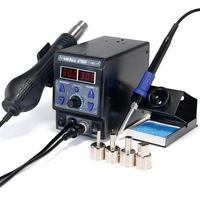 yihua 8786d i soldering station hot air blower heat gun soldering iron 2 in 1 station smd rework station 740w