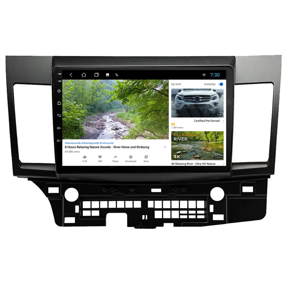 Android 10 для Mitsubishi Lancer 9 EX GaLant Fortis Ispira X Автомагнитола Стерео GPS навигация Navi Media