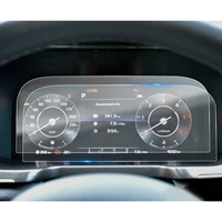 lfotpp for sorento mq4 2021 car lcd instrument display pet screen protector film auto interior accessories 314121mm