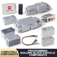 programmable building block components compatible with legoss moc power technology app building block accessories motor assembly