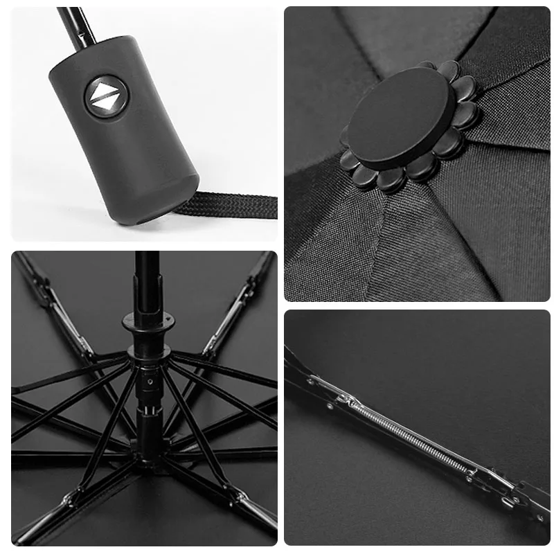 Модный складной зонт от дождя для женщин и подарков мужской карманный