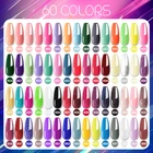 Limegirl набор гель-лаков для ногтей 4060 шт. блестящие гелевые Лаки набор для маникюра полуперманентный Гибридный лак для базового и топового дизайна ногтей