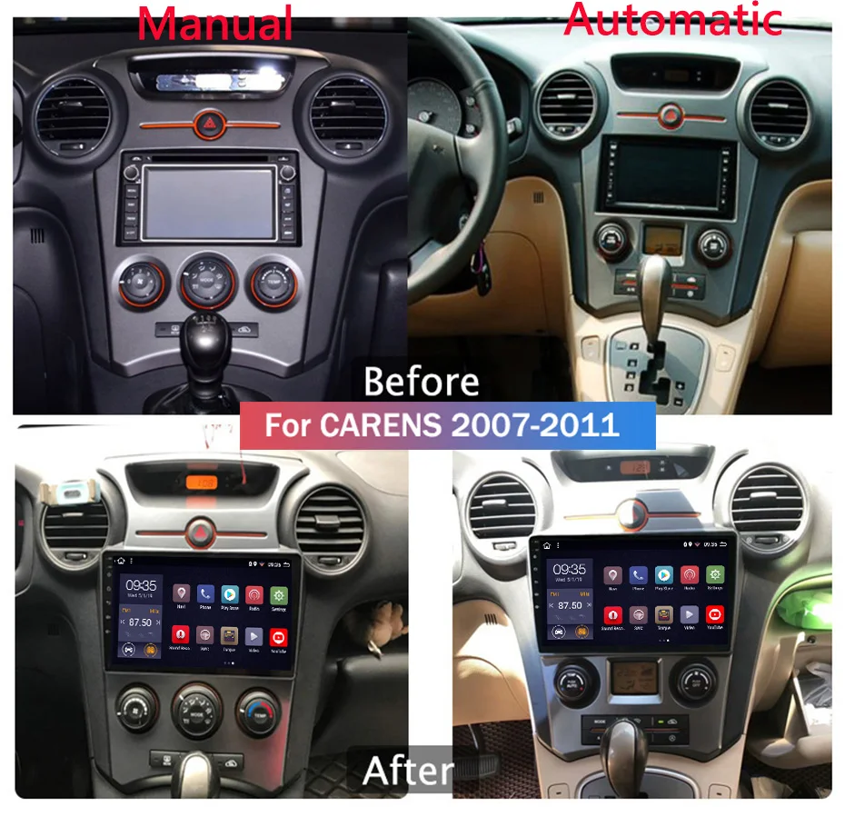 9 дюймов 2.5D IPS HD мультисенсорный экран Android 2007 2 Гб ОЗУ 32 ПЗУ NAVI для kia Carens 2011-AC с Bluetooth