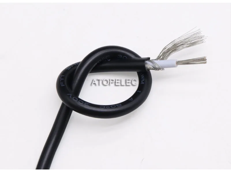 UL1533 экранированный одножильный луженый медный провод OFC изолированный