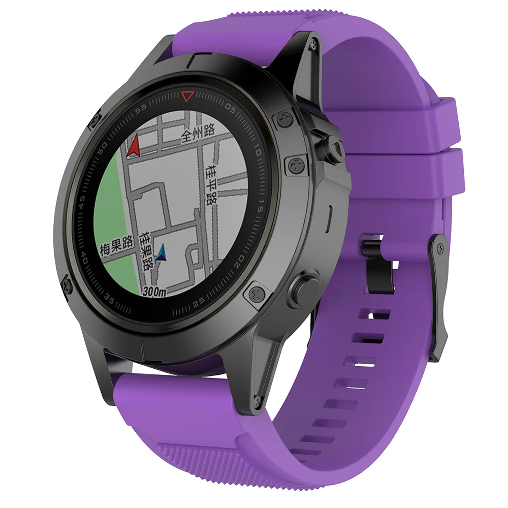 Смарт часы силиконовый ремешок Браслет для Garmin Fenix5X/Descent Fenix3 HR/Fenix3Sapphire/Quaitx3/Tactix Bravo