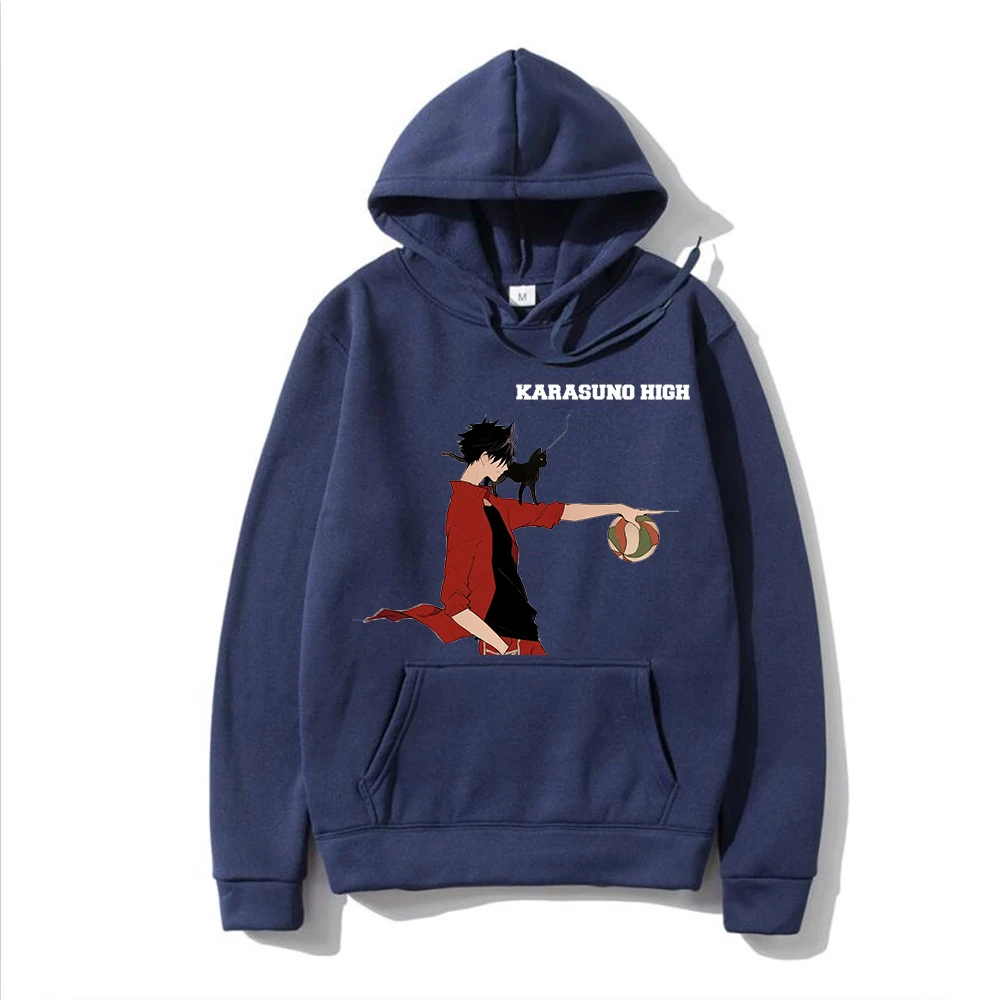 

Haikyuu Japanese Anime hoodies karasuno high volleyball pullover kids boys girls Haikyuu Miya Atsumu anime children's clothes