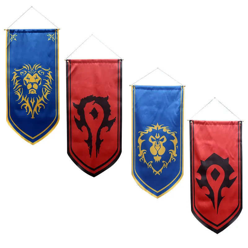 

Флаг «World Of Warcrafts», флаг Орды мира, 130x57 см