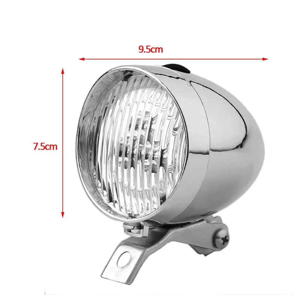 Классический СВЕТОДИОДНЫЙ винтажный велосипедный налобный фонарь фара для