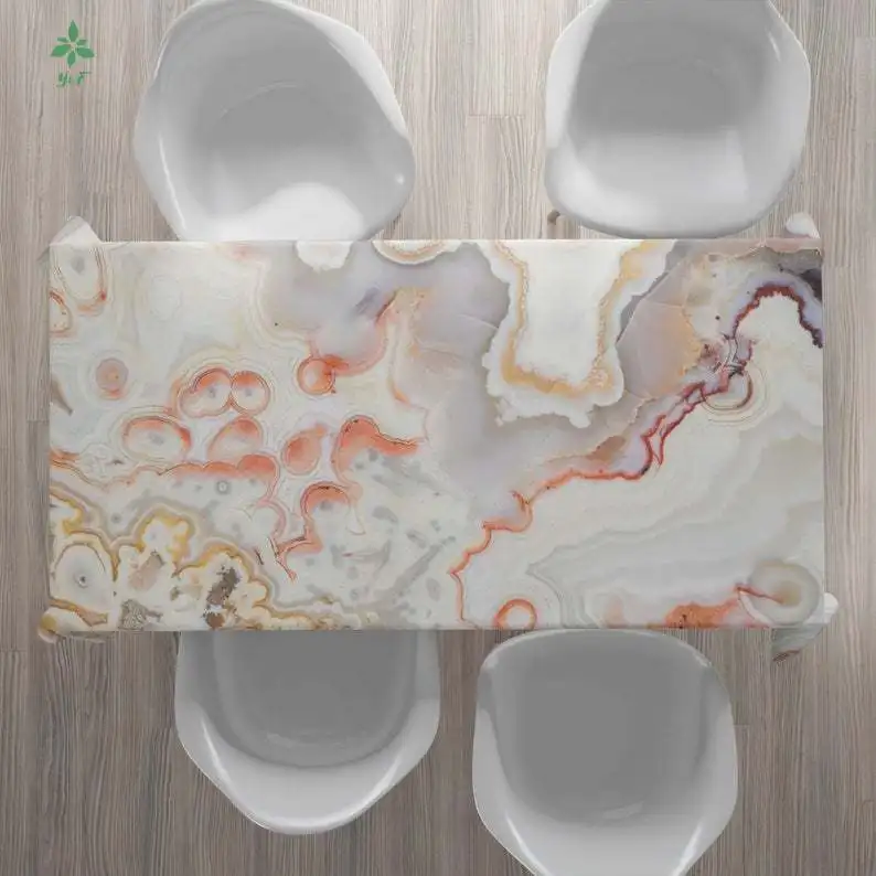 Скатерть из агата и минерала для украшения стола украшение кухни столовой