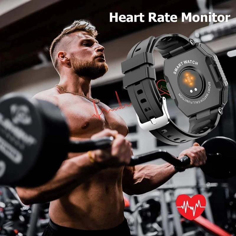 

2021 New S9 Smart Watch Bluetooth Call Mens Full Touch Sports Fitness Tracker Blood Pressure Heart Rate Smartwatch Music Control
