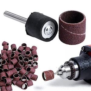 100 шт.компл. Профессиональный наждачная бумага кольцо по уходу за ногтями ручной инструмент для полировки инструмент сверлильный шлифовальный станок шлифовальные ленты для педикюра Инструменты для дома