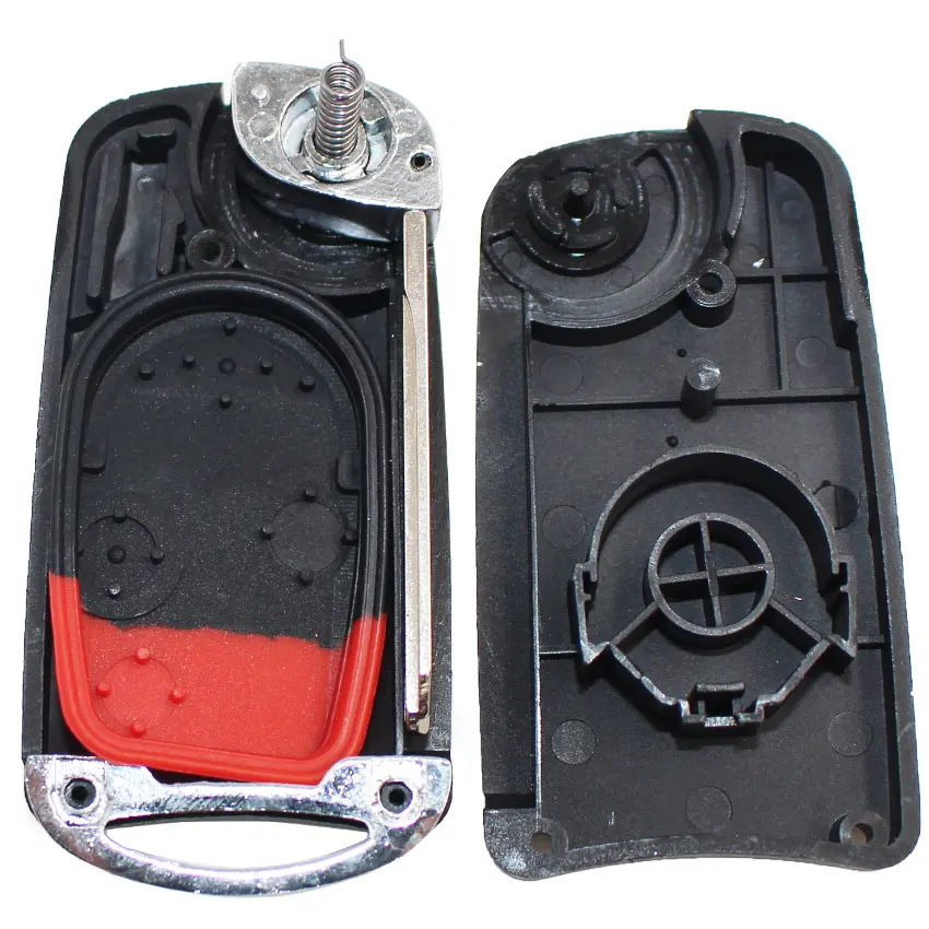 Складная откидная оболочка ключа дистанционного управления чехол с 4 кнопками Fob