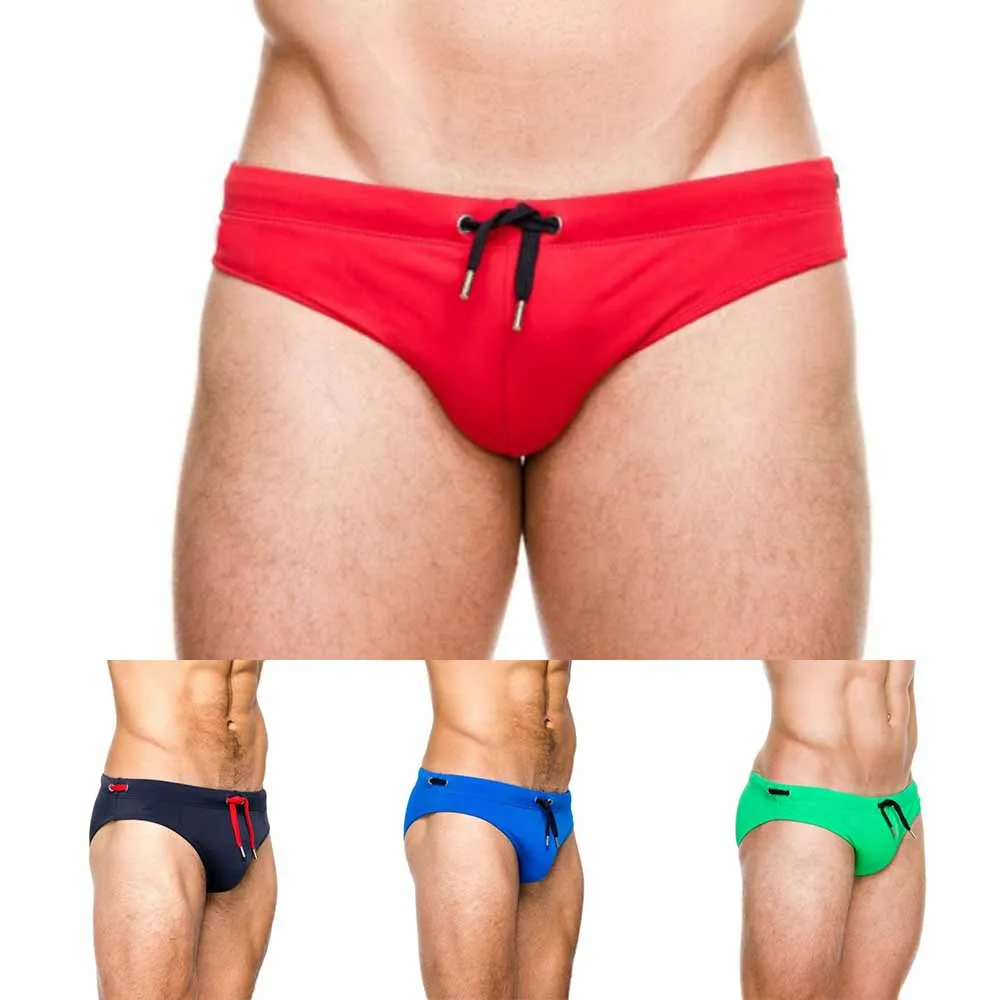 

Men's Fashion Sexy Swim Bikini Surf Triangle Board Shorts Pouch Padded Swimsuit Man Swim Suit Beach Bikini Boxer Surfing Trunks