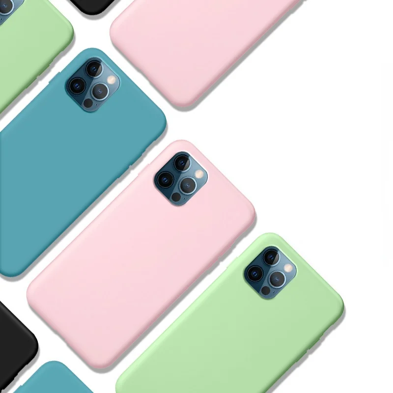

Чехол для iphone 5 5S 6 6S 6plus 6S plus Funda 7 8 SE 2020 7plus 8plus X XS XR, роскошный силиконовый мягкий чехол 12 12pro, задняя крышка