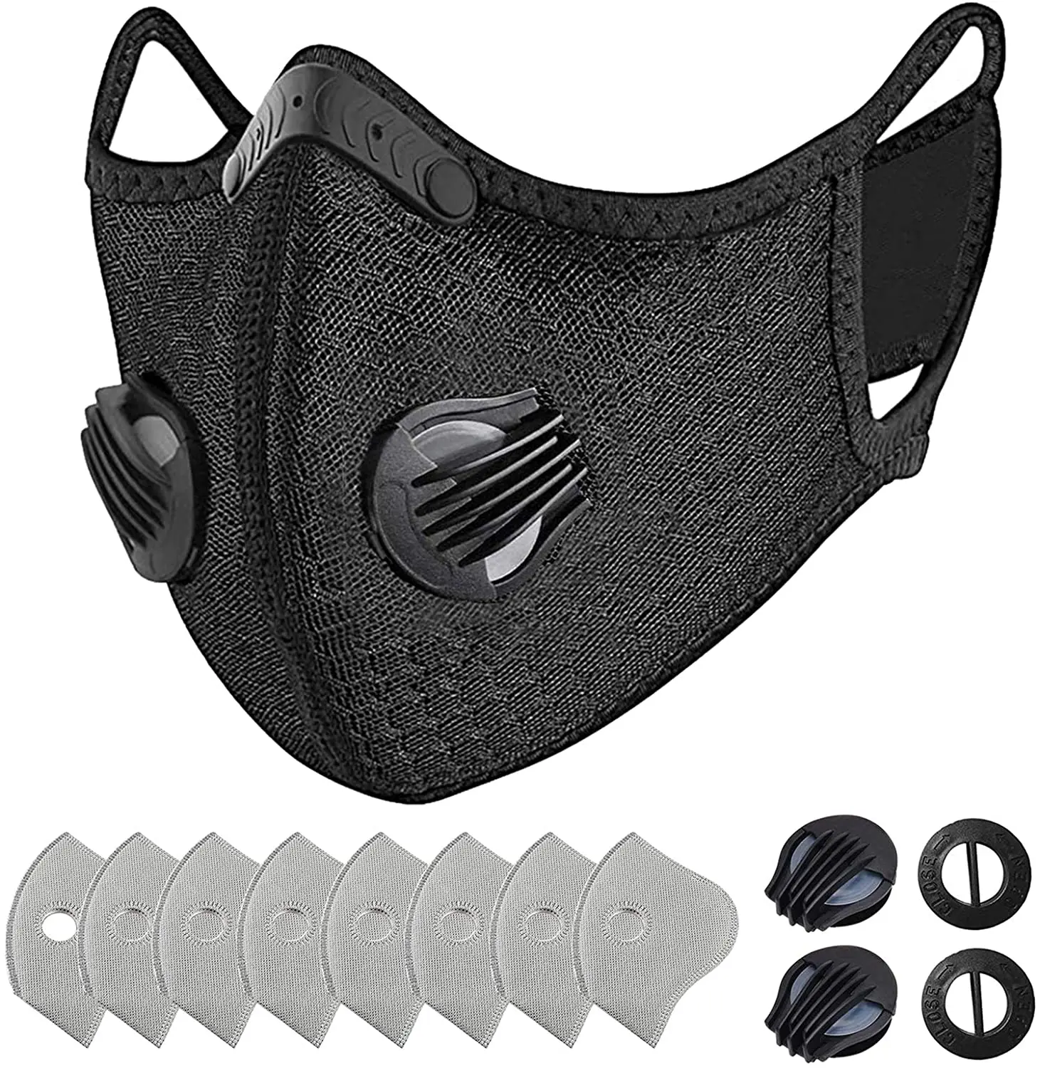 Велосипедные колпачки маска Mascarilla с фильтрами велосипедная против загрязнения