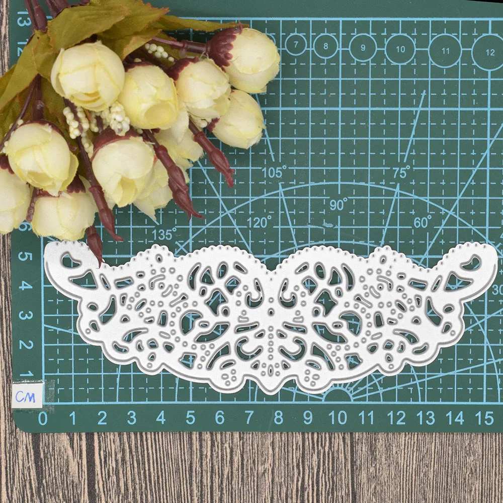 Кружевная оправа с краями металлические Вырубные штампы для скрапбукинга