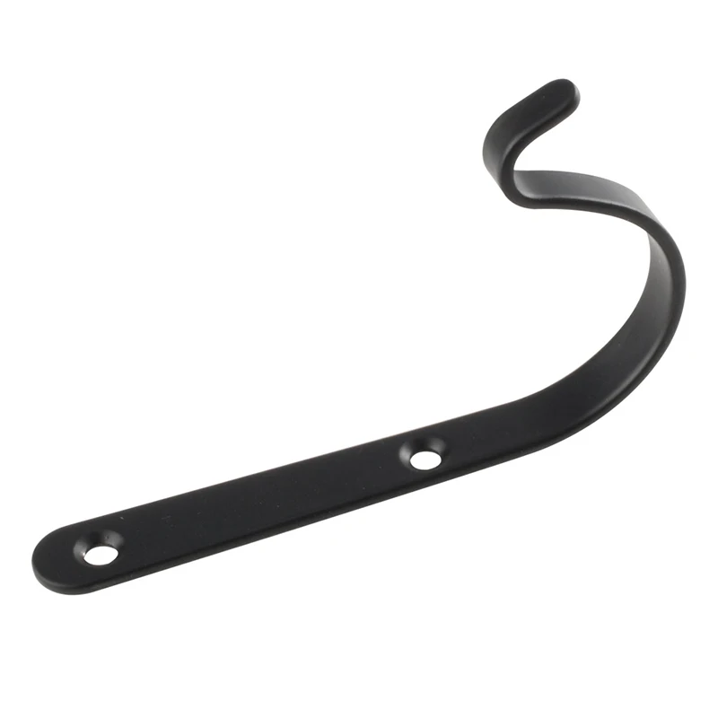 Подвесные скобы для цветочных горшков прочные из железа крючок корзин сада 4 шт.