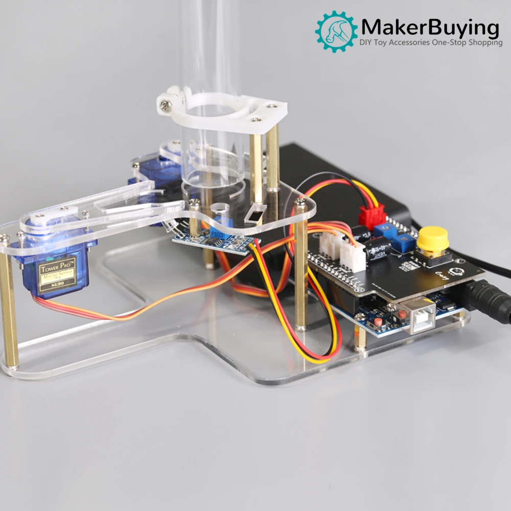 Сортировщик цветов Arduino DIY сортировка черно-белых шахматных предметов Обучающий