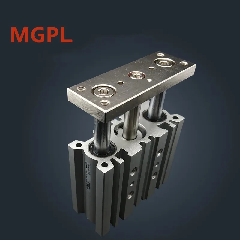 

MGPL20-25-50/75/100/125/150/175/200/250/300 Compact Guide Cylinder Ball bushing SMC type