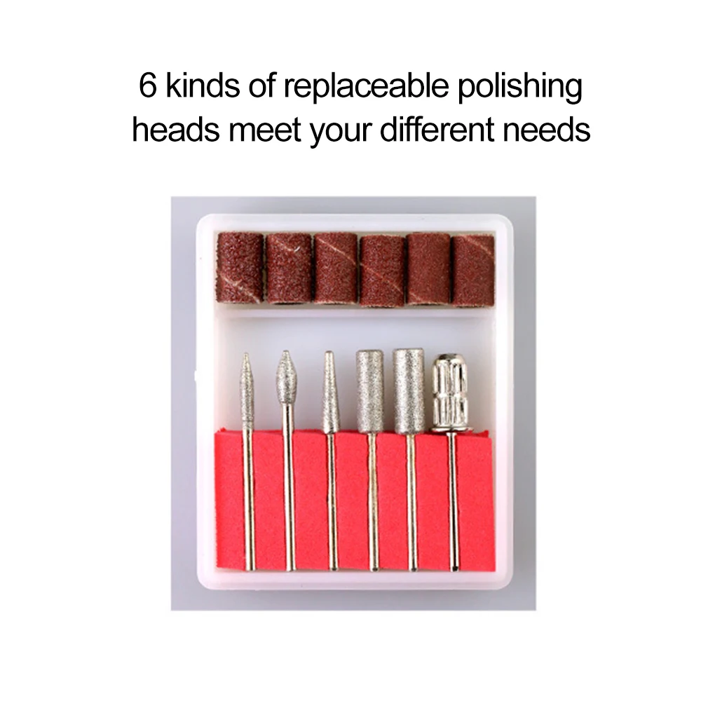 Электрическая дрель для ногтей набор полировки ручка доспех портативная ручной