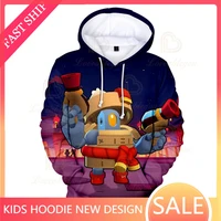 browlers rico and star child wear shooting game 3d swearshirt boys girls tops kids hoodie gene sally max hoodies teen clothes