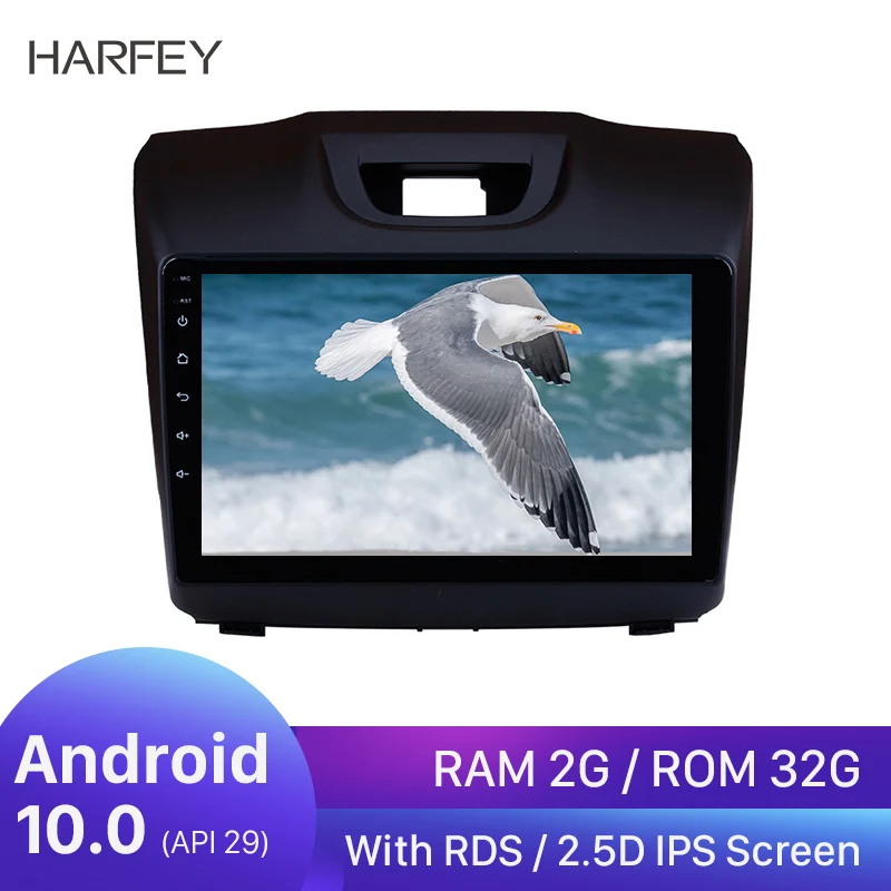Harfey 9 &quotAndroid 8 1/9 0 автомобильный Радио мультимедийный плеер для Chevy Chevrolet S10 2014 2015