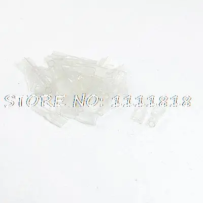 

40 шт., сменные прозрачные изоляционные наконечники вилки из ПВХ