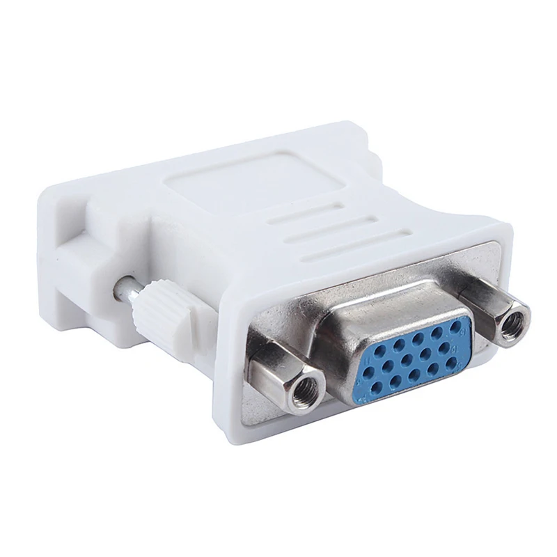 SUOZUN 1080P DVI i 24 + 5 В VGA кабель штекер гнездо конвертер видео адаптер переключатель