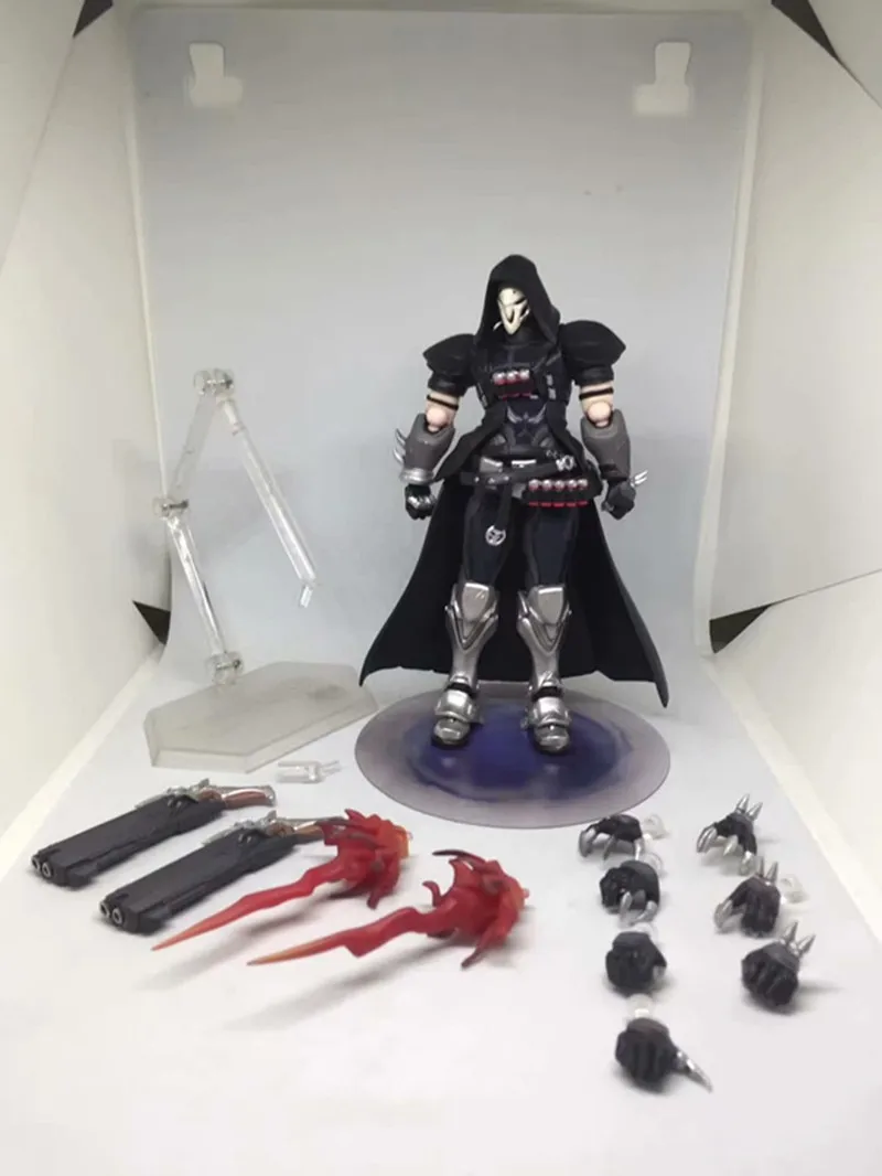 17 см ow Figma 393 overclock Reaper Series ПВХ экшн фигурка модели игрушки кукла подарок|Игровые