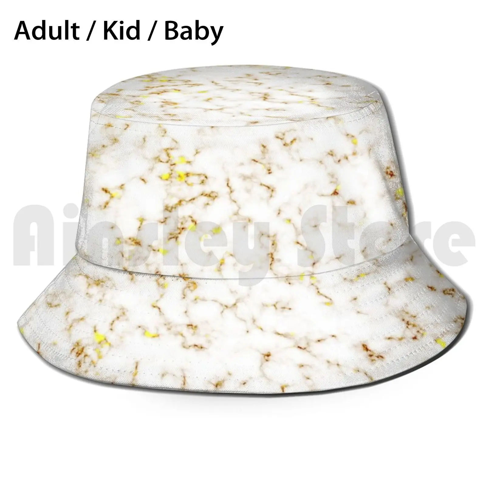 

Складная Солнцезащитная шапка, золотистая/бронзовая шапка с эффектом УФ-защиты, бронза, мрамор, коричневая, белая, желтая, сверкающая тексту...