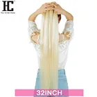 32 34 36 38 40 дюймов перуанский 613 светлый прямой Женский 1  3  4 шт. светлые человеческие волосы для наращивания Remy