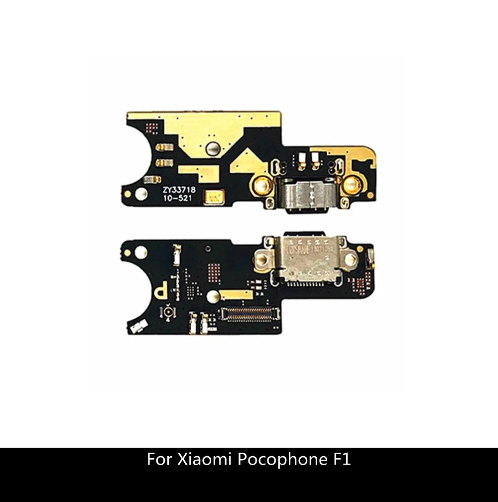 Poco F1 usb зарядная док-станция разъем для Xiaomi Pocophone F1 USB зарядное устройство Порт лента гибкий кабель плата запасные части